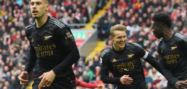 فيديو | مارتينيلي يسجل هدف آرسنال الأول أمام ليفربول