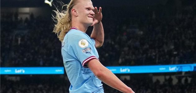 فيديو | تاريخي.. هالاند يحطم رقم محمد صلاح في الدوري الإنجليزي وينفرد به وحيدًا