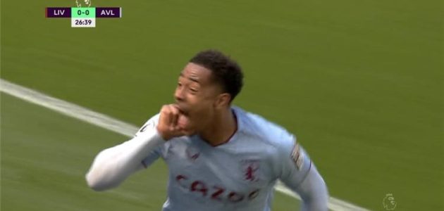 فيديو | جاكوب رامزي يسجل هدف أستون فيلا الأول أمام ليفربول